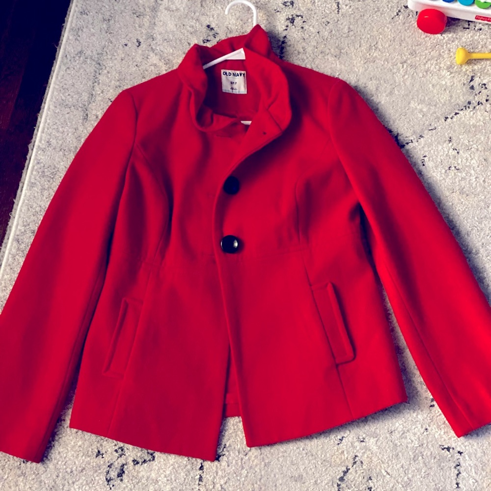 Old Navy Red Winter Coat Size Small
